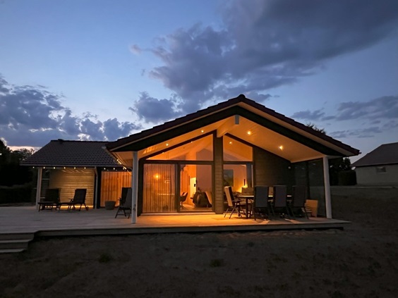 Det nye sommerhus på Fyn